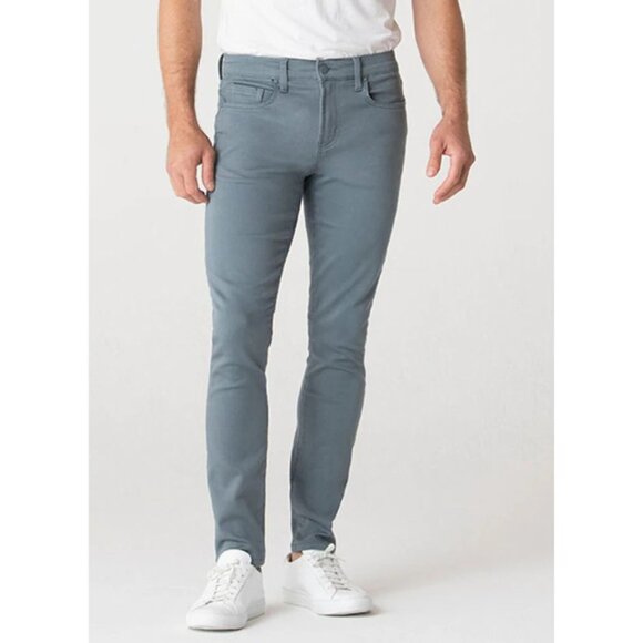 Swet NWT Men's French Grey TAILOR DUO Slim Fit Pants, Size 34x34 - Picture 1 of 13
